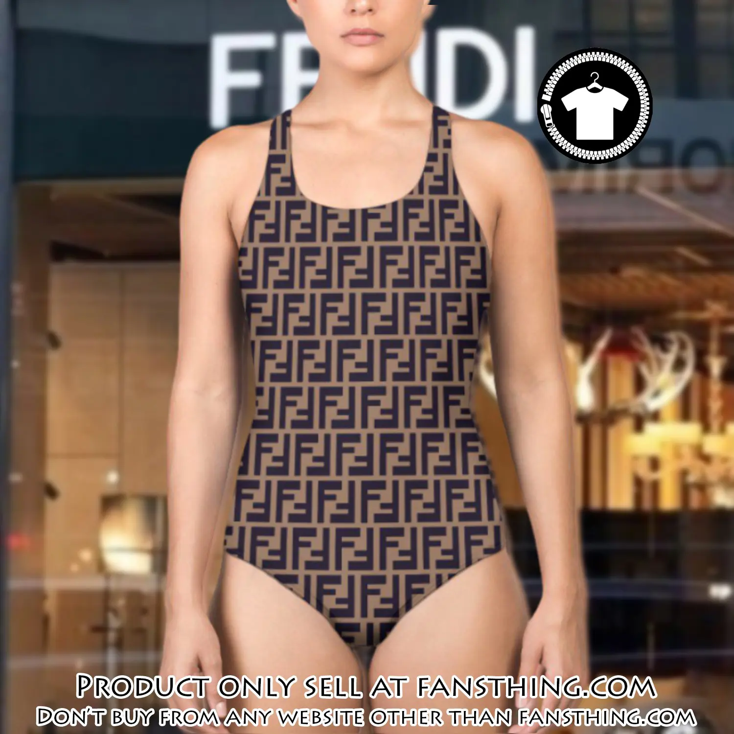 Fendi swimwear beachwear one piece swimsuit osw1052 fst0713658